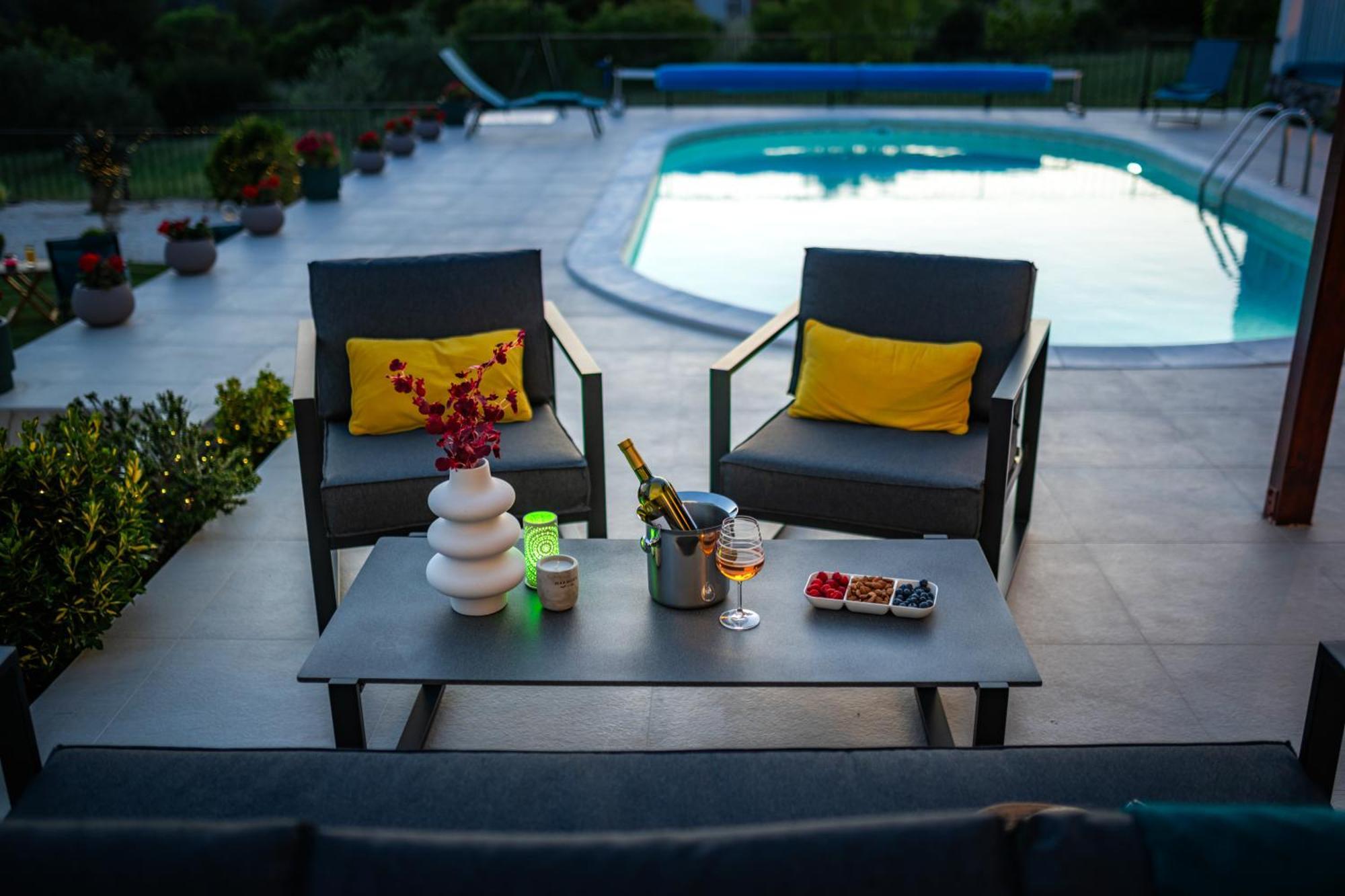 Villa Plenca - Heated Pool ! Šibenik Eksteriør bilde