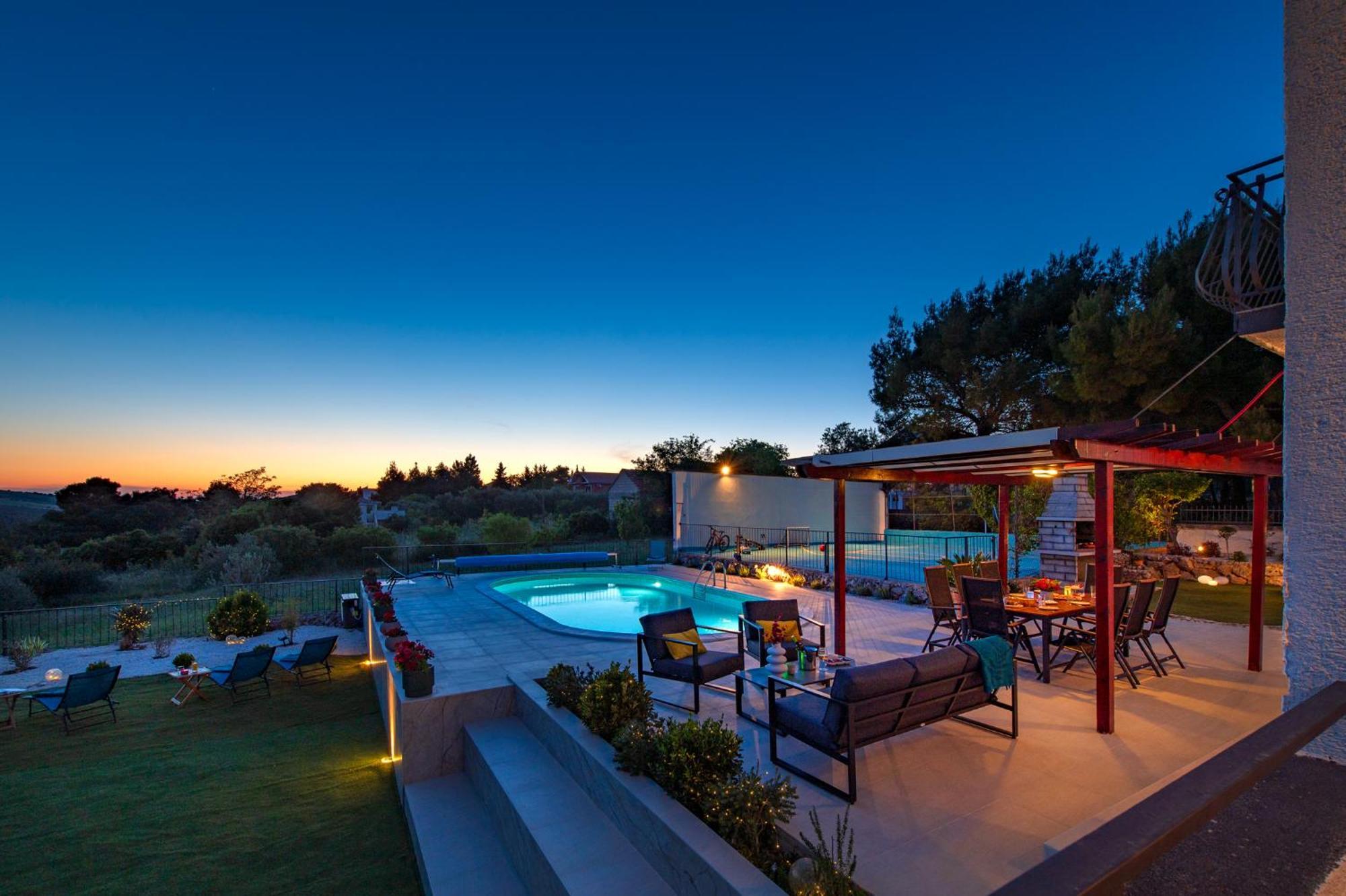 Villa Plenca - Heated Pool ! Šibenik Eksteriør bilde